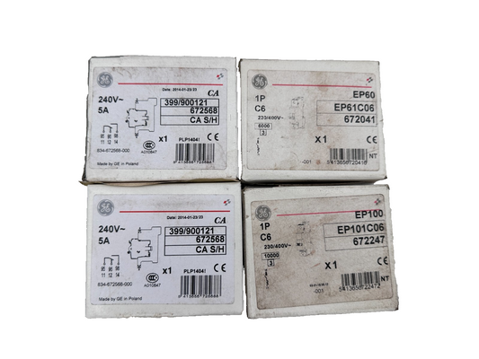 LOT GE GENERAL ELECTRIC 672568 CA S/H + EP61C06 + EP101C06