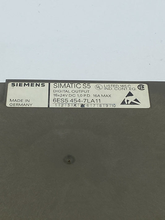 Siemens 6ES5 454-7LA11 Simatic 5S Output Module