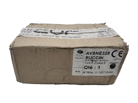 FINSECUR AVSNE328 BUCCIN DISPOSITIF SONOR D'ALARME FEU
