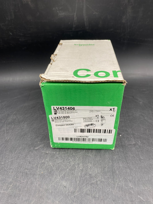 SCHNEIDER ELECTRIC LV431500 COMPACT NSX250 PL - 2018 - W06 - 6 + LV431406 - KLR Automation