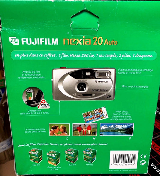 New Old Stock Fujifilm Nexia 20 Auto Camera Photo