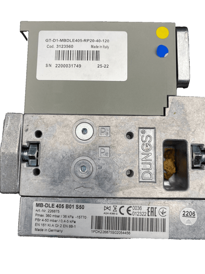 ECOFLAM 3123560 GT - D1 - MBDLE405 - RP20 - 40 - 120 DUNGS MB - DLE 405 B01 S50 - KLR Automation