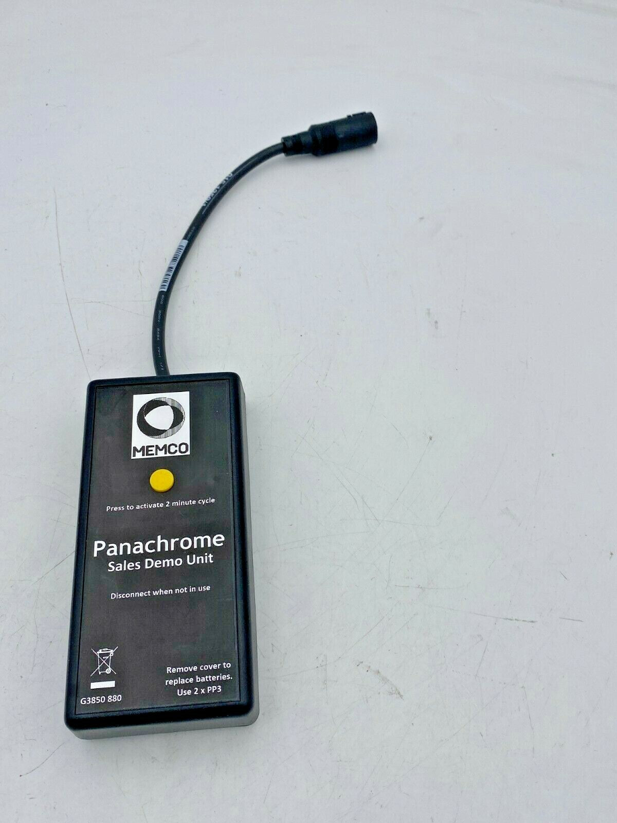 Elevator parts lift Card  Memco Memcom  Panachrome Sales demo unit