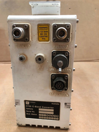 CODAN 5700 C Band Converter Options 2 N S - KLR Automation
