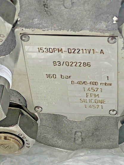 1pc x Foxboro Pneumatic Pressure Transmitter 153DPM Eckardt 153DPM - D2211V1 - A - KLR Automation