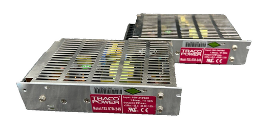 TRACO POWER TXL 070-24S POWER SUPPLY x2pc