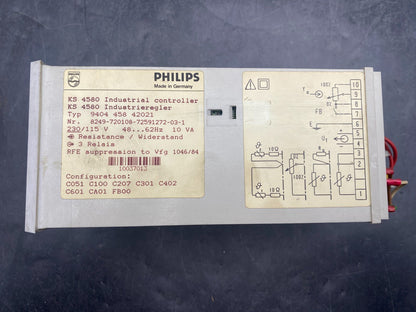 PHILIPS KS 4580 9404 458 42021 INDUSTRIAL CONTROLLER - KLR Automation