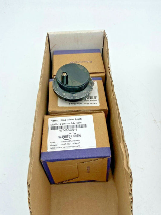 4pc x WaveTopSign CNC Pulser HandWheel  WT 02042016