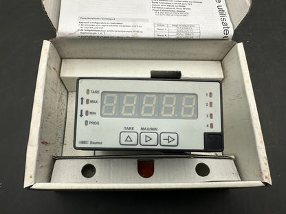 BAUMER PA418.015AX01 INDICATEUR UNIVERSEL PROCESS/TEMPERATURE/CELLULE DE CHARGE - KLR Automation