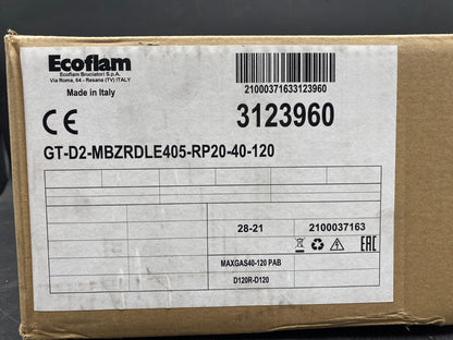ECOFLAM 3123960 GT-D2-MBZRDLE405-RP20-40-120 DUNGS MB-ZRDLE 405 B01 S50