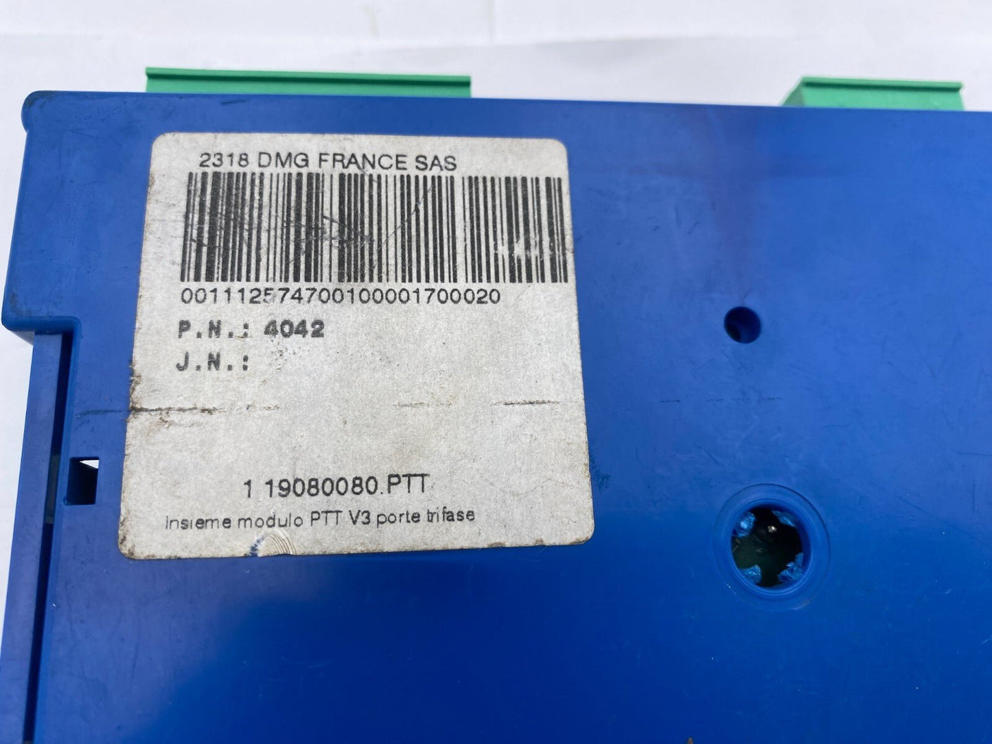 DMG ENSEMBLE MODULE PTT V3 PORTE TRIPHASE 1 19080080.PTT Elevator parts lift - KLR Automation