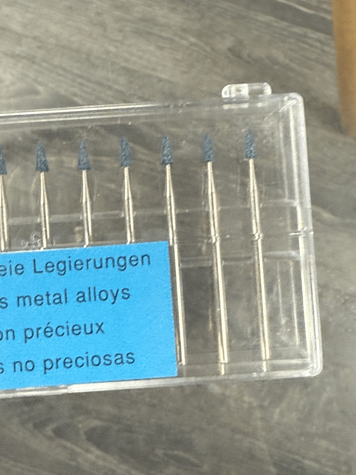 K+M 649R.HP.025.BL – Lot 120 Fraises Jota Swiss Ø2,5 mm / Dental Burs H - KLR Automation