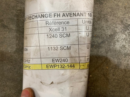 EWP132 - 144 HELIAX Premium Elliptical Waveguide 14.4 - 15.35 GHz ANDREW *see photo - KLR Automation