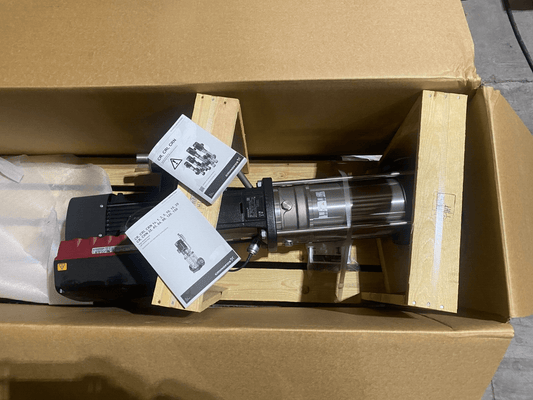 GRUNDFOS CRNE10 - 9 FN - FGJ - A - E - HQQE 5.5kW 3x380 - 500V MGE132SE2 - FF265 - JA - 550 - KLR Automation