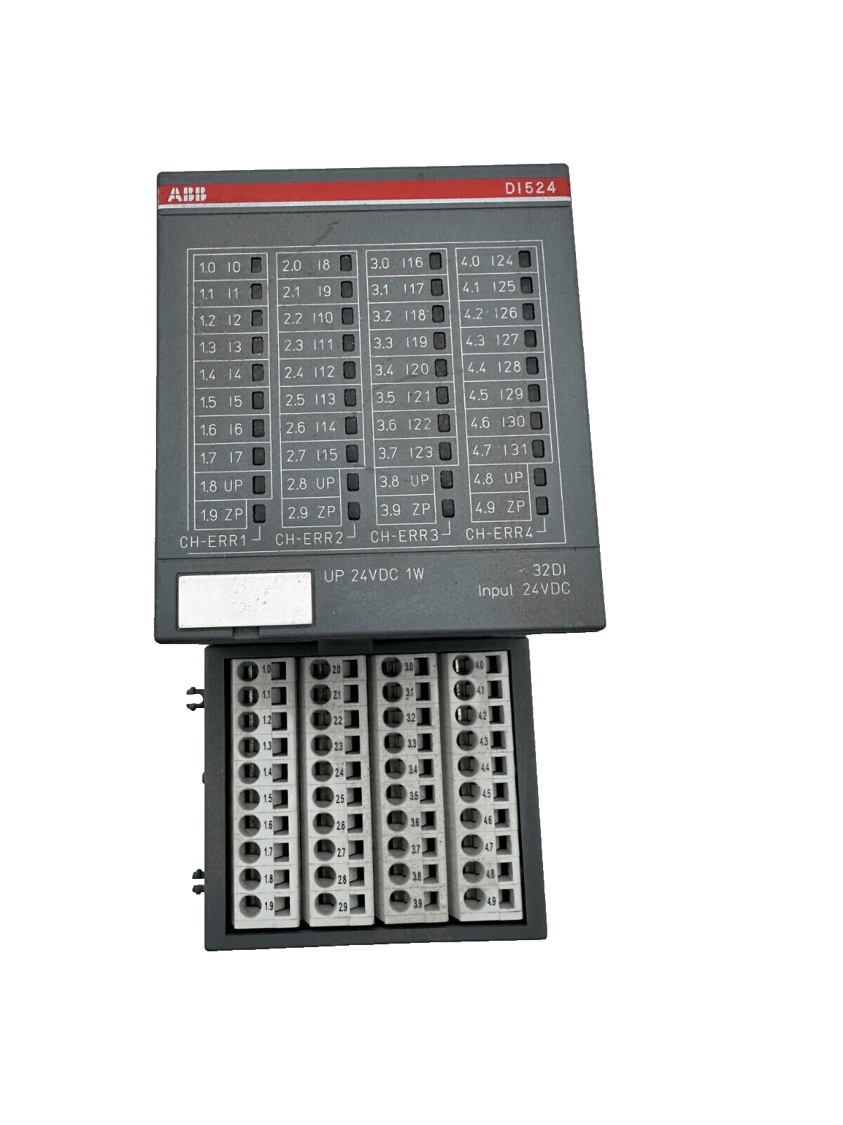 ABB DI524 1SAP240000R0001 DIGITAL INPUT MODULE 32DI 24VDC x1pc - KLR Automation