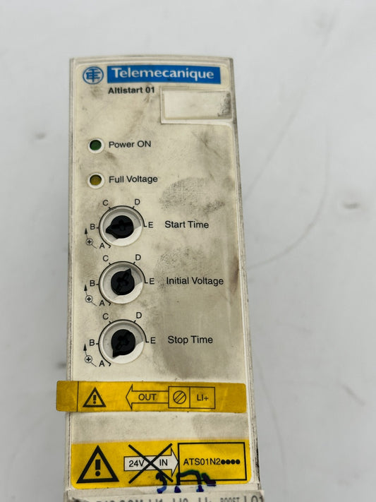 TELEMECANIQUE ALTISTART 01 ATS01N222QN V1.1 IE01 IEC/EN 60947-4-2