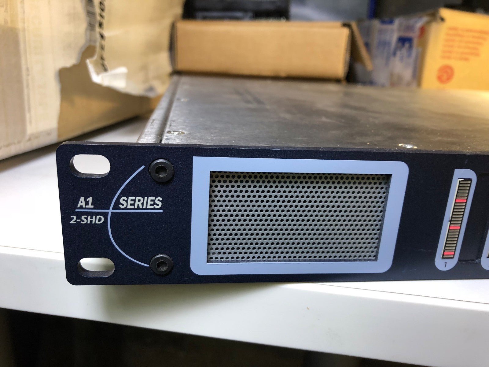 BEL BM - A1 - 2SHD Monitor A1 SERIES 2 - SHD MKII - 1U 2 Channel Audio SDI/HD/3G - KLR Automation