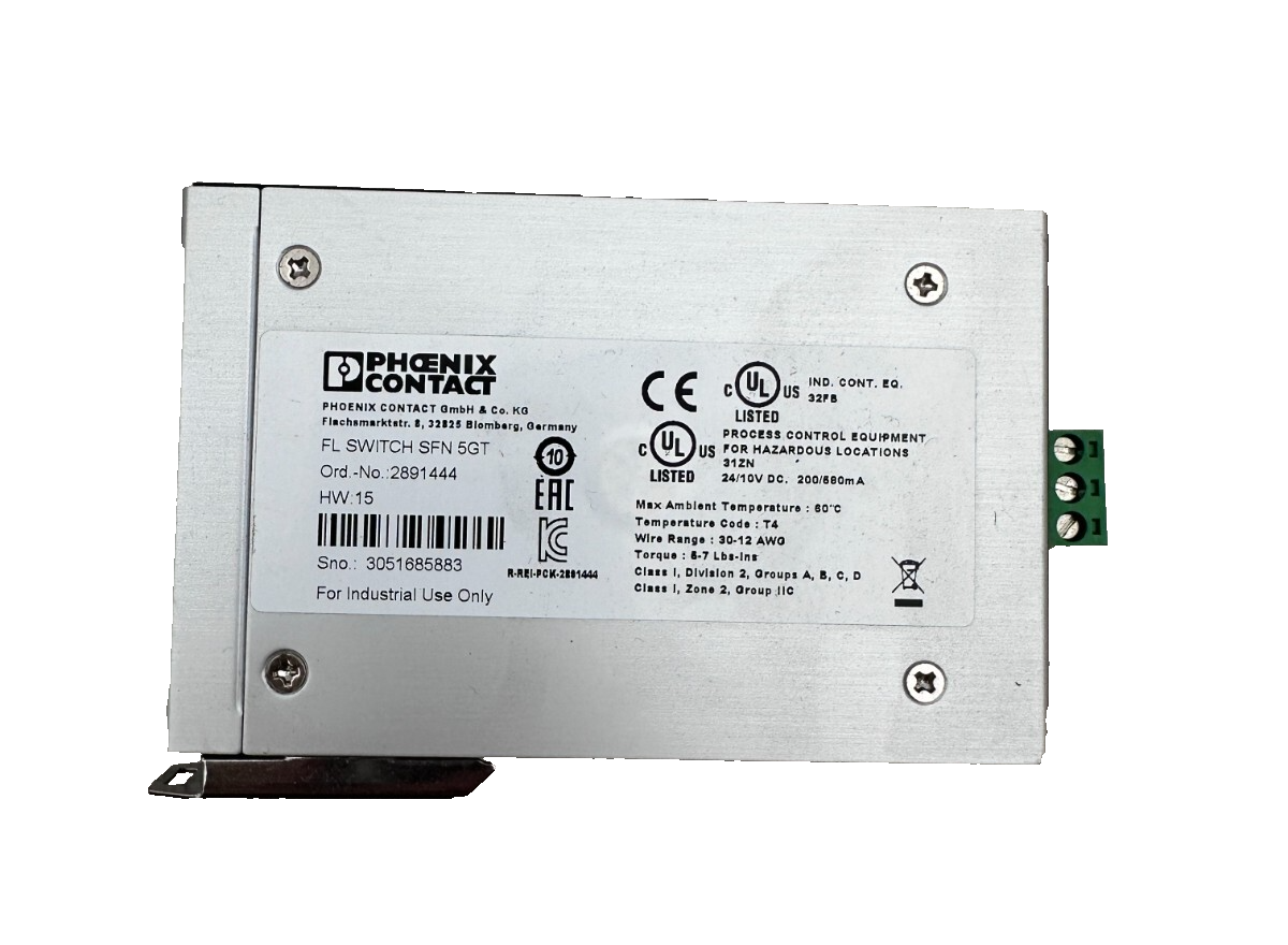 PHOENIX CONTACT 2891444 FL SWITCH SFN 5GT HW:15