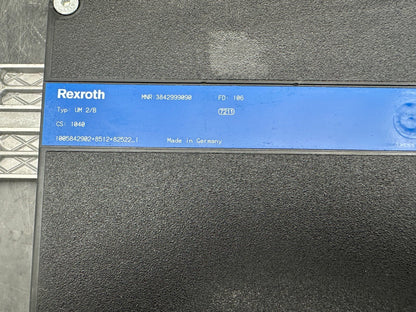 REXROTH UM 2/B 3842999090 CS 1040 DEVIATION - KLR Automation