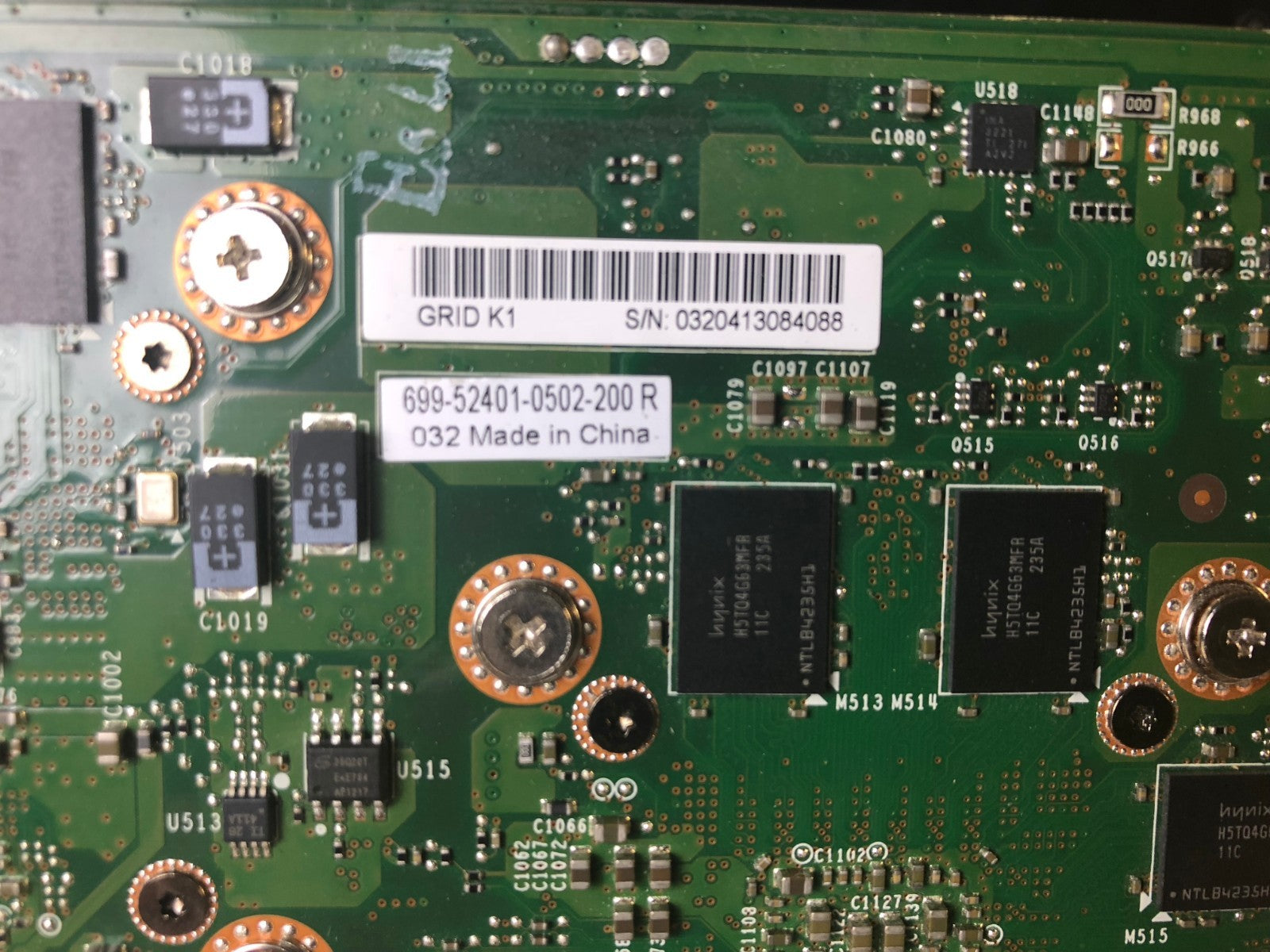 180-12401-1005-A02 HP Nvidia Grid K1 Graphics Processing Unit