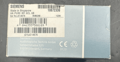 SIEMENS HA PURE 301 XCL GB 10672338 - KLR Automation