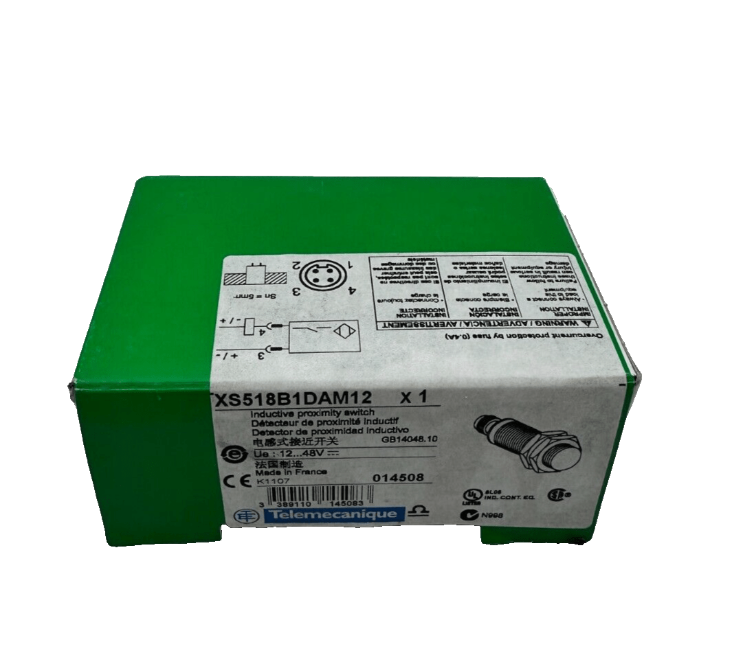 TELEMECANIQUE XS518B1DAM12 INDUCTIVE PROXIMITY SWITCH - KLR Automation