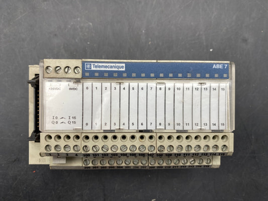 1pc x TELEMECANIQUE ABE7 ABE7-H16R21 TERMINAL MODULE I/O