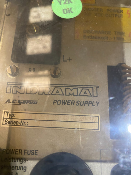 INDRAMAT TVM 1.2-50-220/300-W0-220/380  SERVO CONTROLLER MODULE