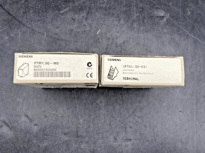 SET OF SIEMENS PTM1.3Q - M3 MODULE + TERMINAL - KLR Automation