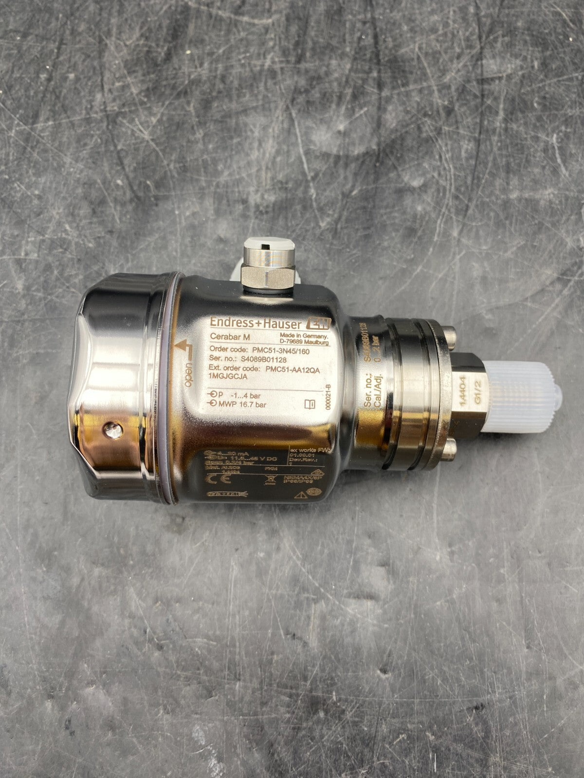 ENDRESS HAUSER PMC51-3N45/160 TRANSMETTEUR DE PRESSION