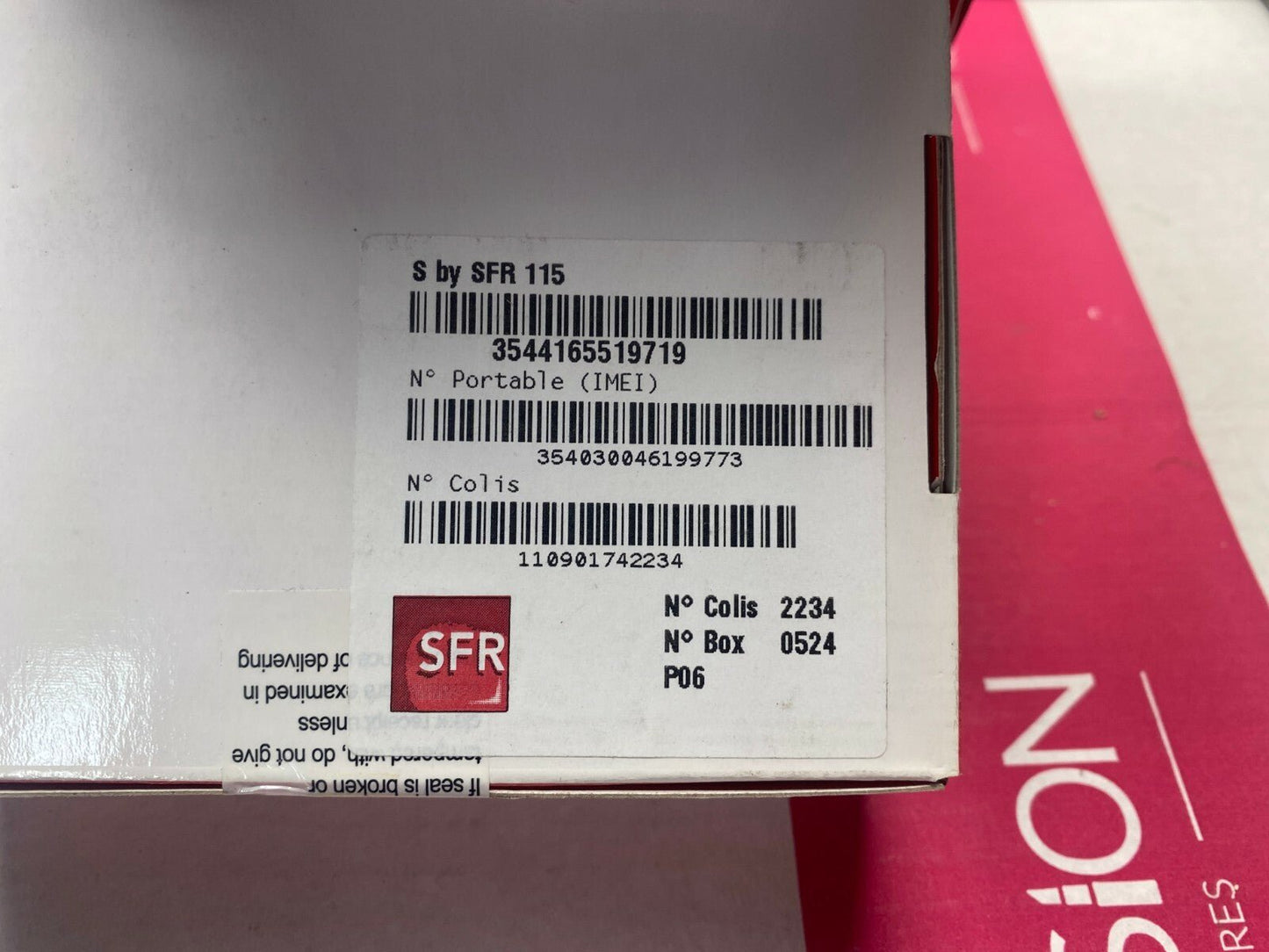 Senior S by SFR 115 Mobile Phone Old Stock Rare collectors Mobile Phone Cell - KLR Automation