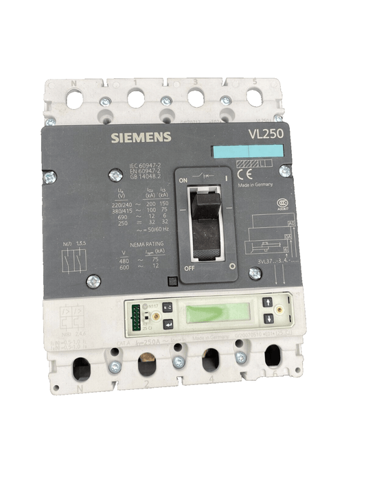 SIEMENS 3VL3725 - 3CJ46 - 0AA0 VL250 DECLENCHEUR MAGNETOTHERMIQUE - KLR Automation