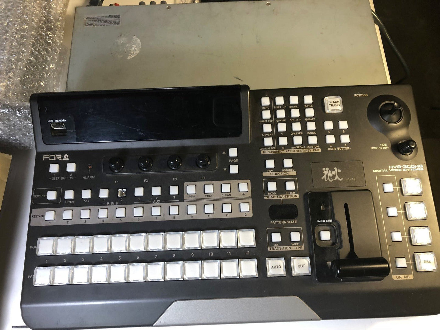 FOR - A HVS - 300HS Video Switcher with HVS - 30 Hanabi - KLR Automation