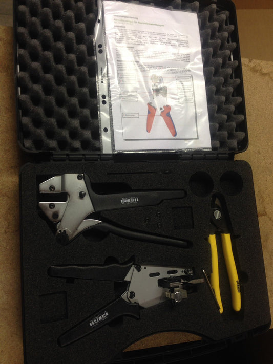 Photovoltaic Tool Case coffret 3 pinces special photovoltaique tarif public 430e - KLR Automation