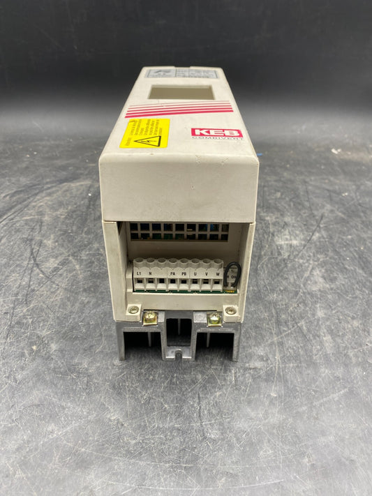 KEB F4 09.F4.S1D - 1220/1.2 2.8kVA 1.5kW 2/4P COMBIVERT - KLR Automation