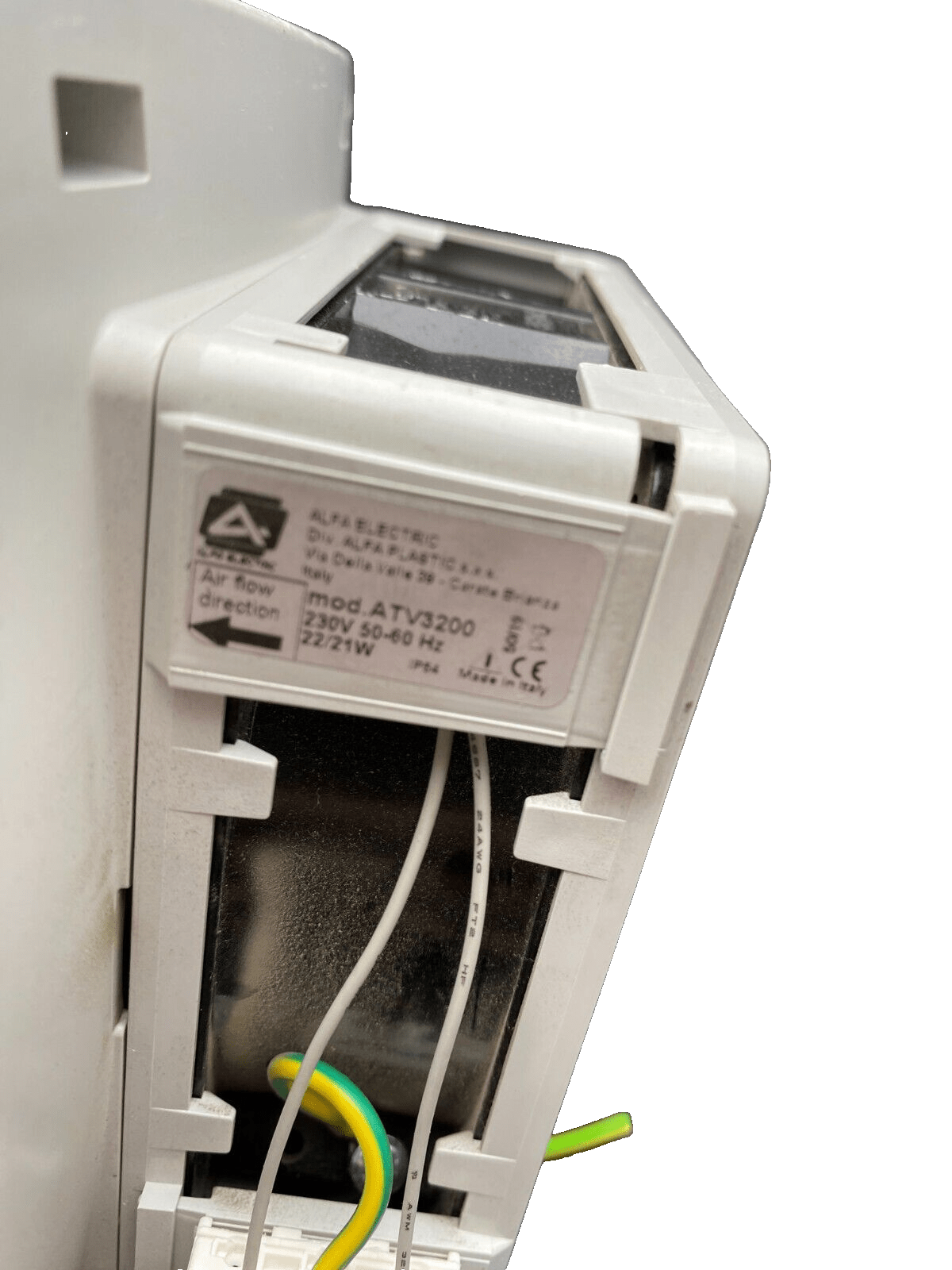 ALFA ELECTRIC ATV3200 230V 22/21W FILTER FAN - KLR Automation