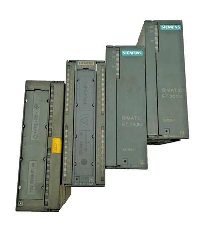 LOT DE 4 SIEMENS 6ES7153 - 1AA03 - 0XB0 6ES7321 - 1BL00 - 0AA0 6ES7331 - 7KF02 - 0AB0 - KLR Automation