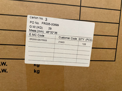 EMC ER2000 - 025 ER2000 Z18403 REGULATEUR DE PRESSION 1/4" BSP + MANOMETRE x4pc - KLR Automation