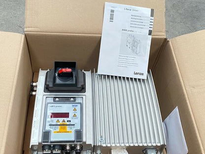 Lenze 8400 protec Inverter Drives 1,50 kW E84DHMFC1524R6SLCE L - Fore Drives - KLR Automation