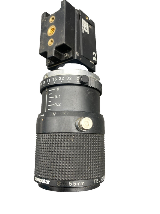 OMRON ZFX-S CAMERA 24VDC + COMPUTAR TEC M55 TELECENTRIC 55mm x1pc