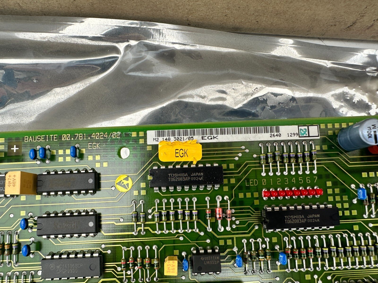 HEIDELBERG EGK Printed Circuit Board HDM: M2.148.3021/05 M2.148.3021 - KLR Automation