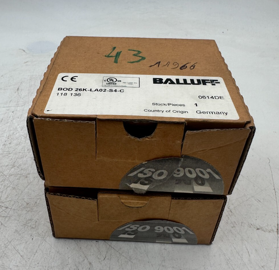 BALLUFF BOD 26K-LA02-S4-C 118 136 CAPTEUR OPTOELECTRONIQUE x1pc