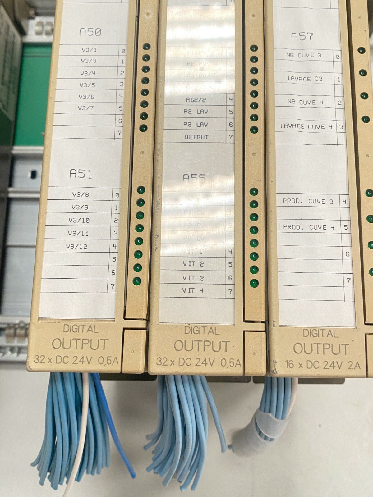 Siemens1pc x 6ES5 454 - 7LA11 Simatic S5 Digital Output + 5 pc x 6ES5 454 - 7LA12 - KLR Automation