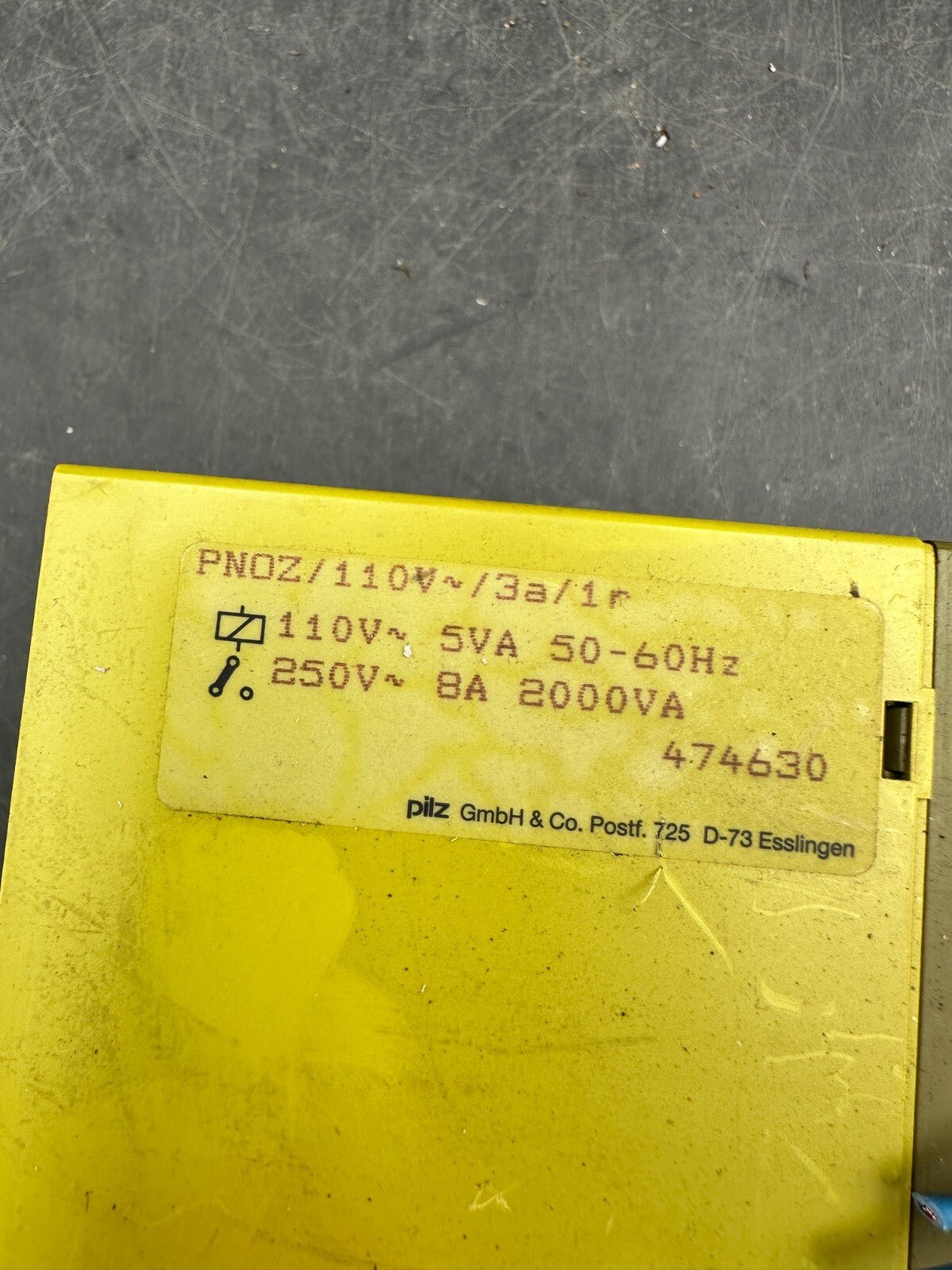 1 pc x Pilz 474630 - KLR Automation