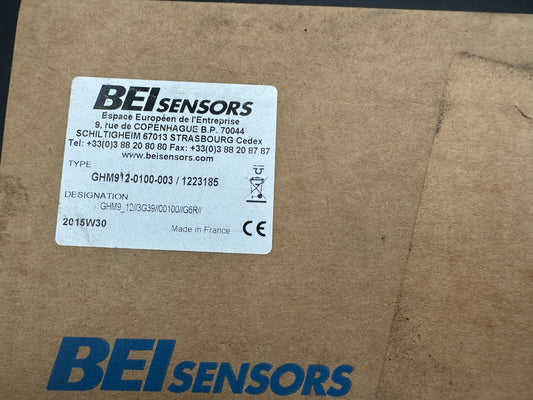 BEI SENSORS IDEACOD GHM912 - 0100 - 003 / 1223185 GHM9_12 3G39 00100 G6R ENCODEUR - KLR Automation