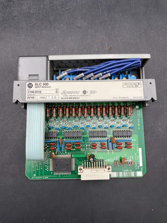 ALLEN BRADLEY SLC500 1746 - IV16 INPUT MODULE - KLR Automation