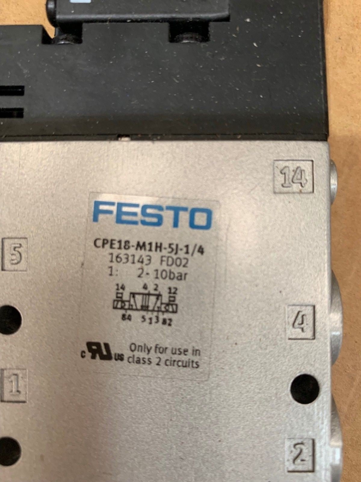 Festo 2x PRS - 3/8 - 4 + 163143 + 163142 + 163157 - KLR Automation