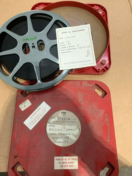 Old RARE Film Band Mission Jamot Film 16mm 1983 - KLR Automation