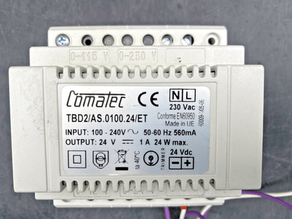 COMATEC TBD2/AS.0100.24/ET 100 - 240V DIN POWER RAIL - KLR Automation