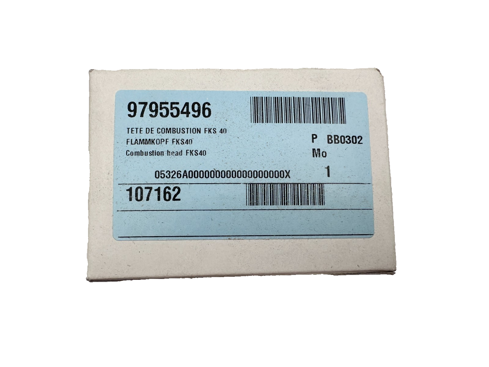 DE DIETRICH 97955496 TETE DE COMBUSTION FKS 40